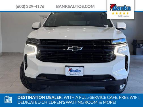 Summit White 2023 Chevrolet Tahoe 4WD RST