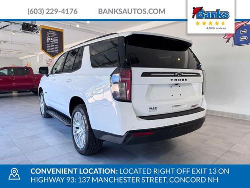 Summit White 2023 Chevrolet Tahoe 4WD RST