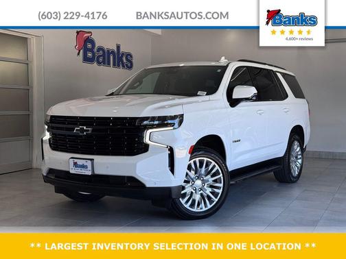 Summit White 2023 Chevrolet Tahoe 4WD RST