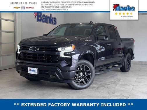 Dark Ash Metallic 2023 Chevrolet Silverado 1500 RST