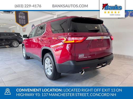 Cajun Red Tintcoat 2019 Chevrolet Traverse LT Cloth