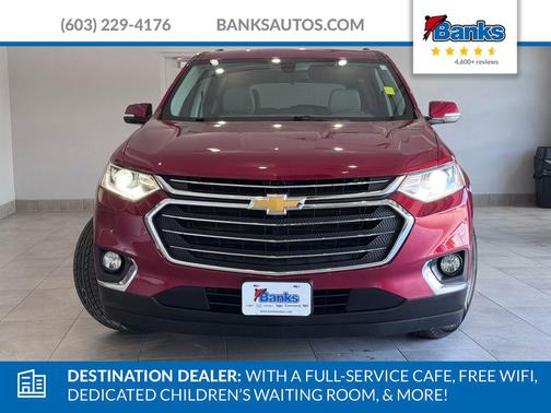 Cajun Red Tintcoat 2019 Chevrolet Traverse LT Cloth