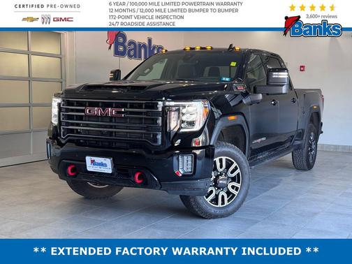 Onyx Black 2021 GMC Sierra 2500 AT4