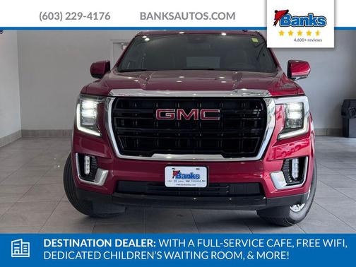Volcanic Red 2023 GMC Yukon XL SLE