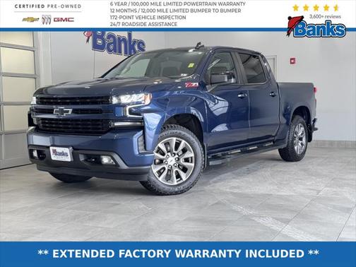 Northsky Blue Metallic 2022 Chevrolet Silverado 1500 Limited RST