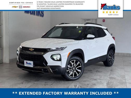 Summit White 2023 Chevrolet Trailblazer ACTIV