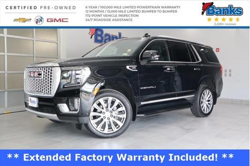 Onyx Black 2023 GMC Yukon Denali