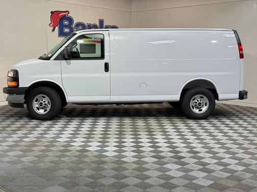 Summit White 2026 GMC Savana 2500 Work Van