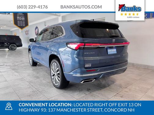 Ocean Blue Metallic 2025 Buick Enclave Avenir FWD