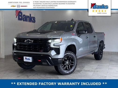 Sterling Gray Metallic 2024 Chevrolet Silverado 1500 LT Trail Boss