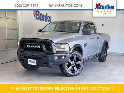 Billet Silver Metallic Clearcoat 2020 RAM 1500 Classic Warlock Quad Cab 4x4 6'4' Box
