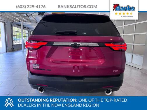Radiant Red Tintcoat 2023 Chevrolet Traverse RS