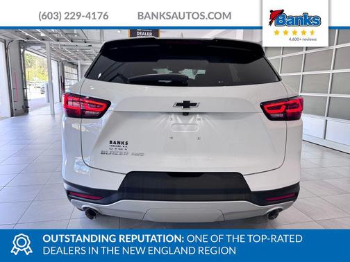 Summit White 2023 Chevrolet Blazer 2LT