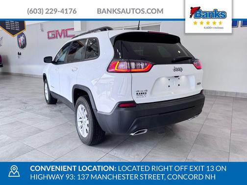 Bright White Clearcoat 2022 Jeep Cherokee Latitude Lux