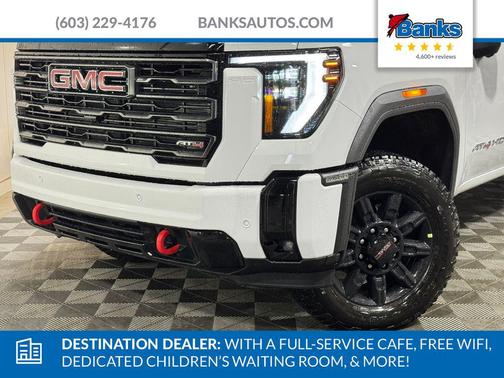 Summit White 2026 GMC Sierra 2500 AT4