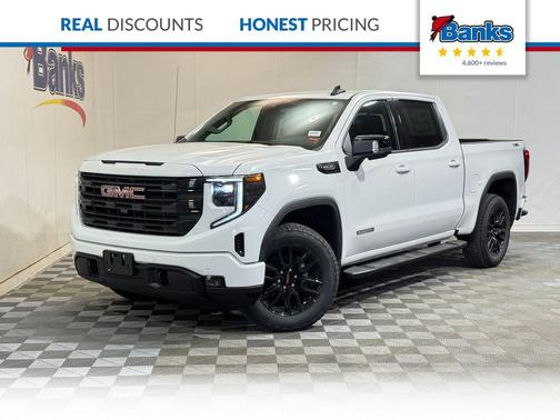 Summit White 2026 GMC Sierra 1500 Elevation