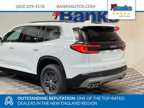 Summit White 2026 GMC Acadia Elevation AWD