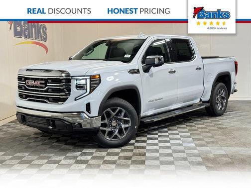 White 2026 GMC Sierra 1500 SLT