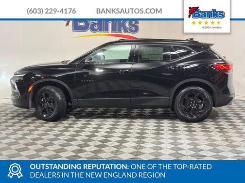 Black 2026 Chevrolet Blazer 3LT