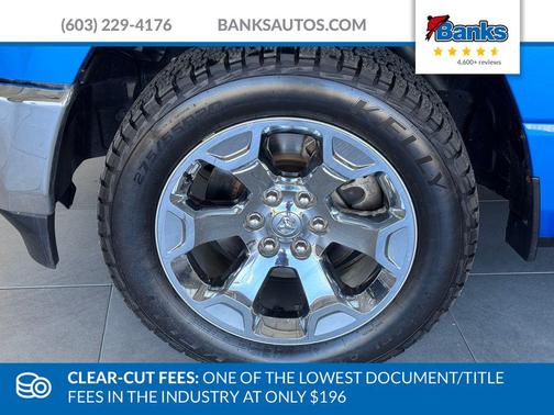 Hydro Blue Pearlcoat 2023 RAM 1500 Big Horn/Lone Star