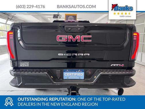 Onyx Black 2024 GMC Sierra 2500 AT4