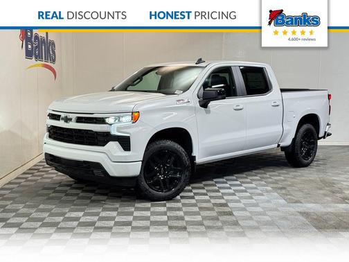 Summit White 2026 Chevrolet Silverado 1500 RST