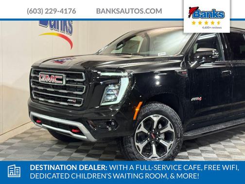 Onyx Black 2026 GMC Yukon XL 4WD AT4