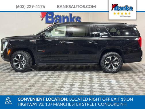Onyx Black 2026 GMC Yukon XL 4WD AT4