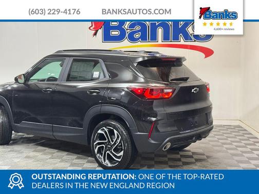 Mosaic Black Metallic 2026 Chevrolet Trailblazer RS