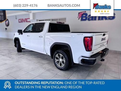 Summit White 2025 GMC Sierra 1500 SLT