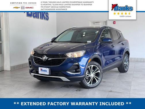 Sapphire Metallic 2023 Buick Encore GX Select