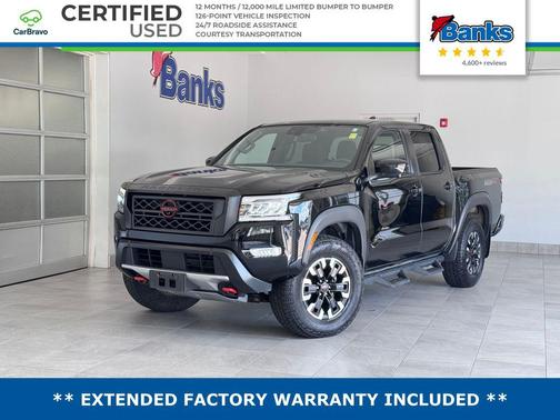 Super Black 2023 Nissan Frontier PRO-4X