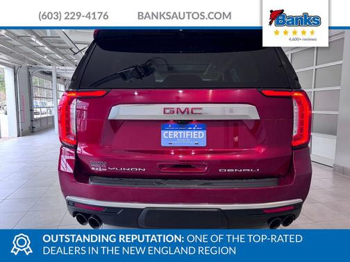 Volcanic Red Tintcoat 2023 GMC Yukon Denali