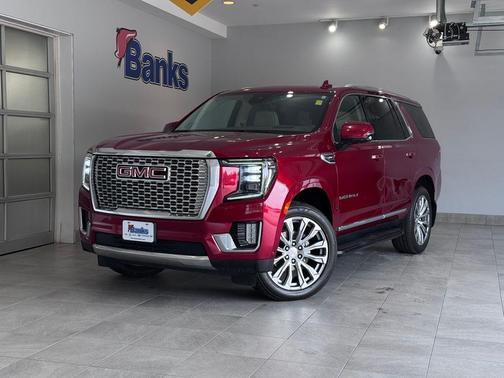 Volcanic Red Tintcoat 2023 GMC Yukon Denali