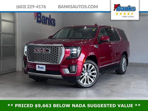 Volcanic Red Tintcoat 2023 GMC Yukon Denali