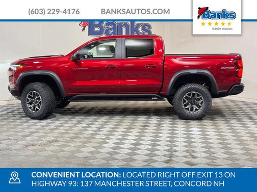 Radiant Red Tintcoat 2026 Chevrolet Colorado ZR2