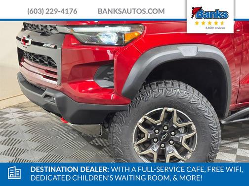 Radiant Red Tintcoat 2026 Chevrolet Colorado ZR2