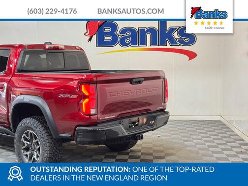Radiant Red Tintcoat 2026 Chevrolet Colorado ZR2