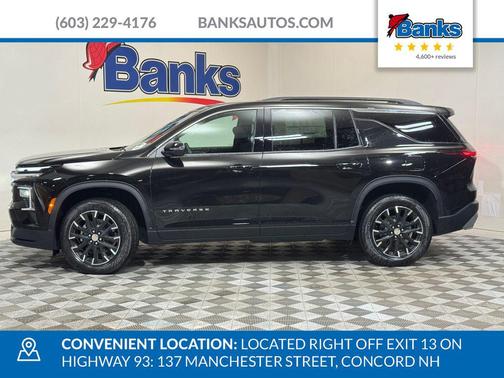 Mosaic Black Metallic 2026 Chevrolet Traverse LT
