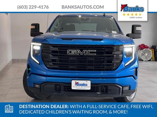 Dynamic Blue Metallic 2023 GMC Sierra 1500 Elevation