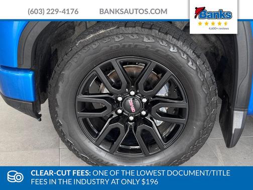 Dynamic Blue Metallic 2023 GMC Sierra 1500 Elevation