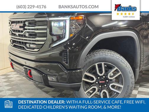 Onyx Black 2026 GMC Sierra 1500 AT4