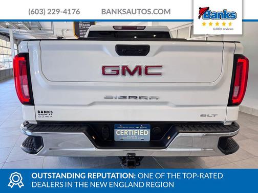 Summit White 2025 GMC Sierra 1500 SLT