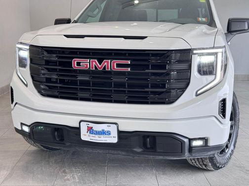 Summit White 2025 GMC Sierra 1500 Elevation