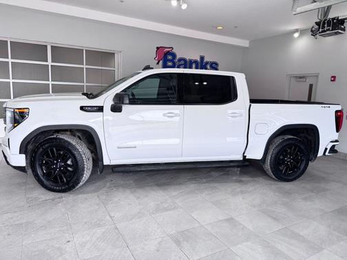 Summit White 2025 GMC Sierra 1500 Elevation