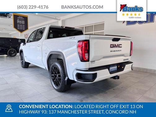 Summit White 2024 GMC Sierra 1500 Elevation