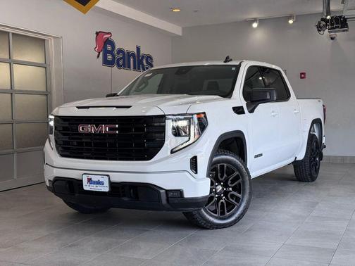 Summit White 2024 GMC Sierra 1500 Elevation