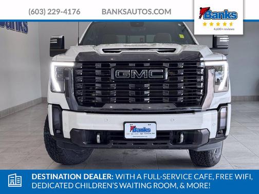 Summit White 2024 GMC Sierra 2500 Denali Ultimate