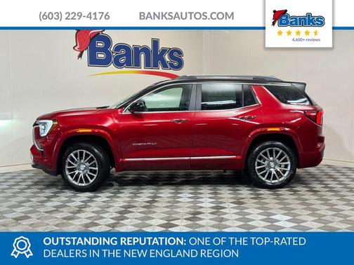 Volcanic Red 2026 GMC Terrain Denali