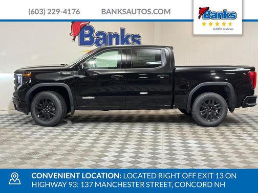 Onyx Black 2026 GMC Sierra 1500 Elevation